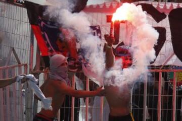 El espectacular ambiente en las tribunas del Nacional