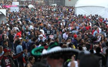 La crónica en imágenes del Texans-Raiders en el Azteca