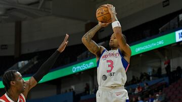 Trey Burke, jugador de Capitanes CDMX en la NBA G League 2023-2024.