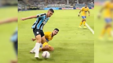 Habilidad en su regate para encarar a cualquier rival.