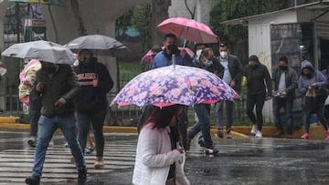 Depresión Tropical “Dieciséis-E”: en qué estados se pronostican lluvias 'muy fuertes'