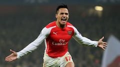 S&aacute;nchez suma 16 goles con el Arsenal y otros cinco con la Roja en lo que va de a&ntilde;o. 