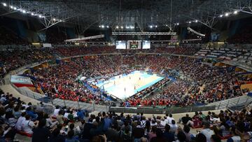 18/02/17 BALONCESTO COPA DEL REY 2017 EN VITORIA PARTIDO SEMIFINAL
 REAL MADRID - BASKONIA
 PANORAMICA PABELLON BUESA ARENA 
 PUBLICADA 19/02/17 NA MA37 5COL