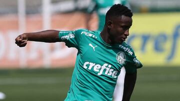 Iván Angulo, delantero de Palmeiras