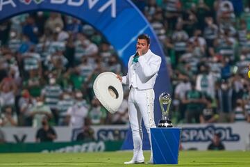 Así fue la ceremonia previo al Santos Laguna vs Cruz Azul en la ida de la Final de la Liga MX