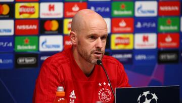 Ten Hag urges maturity from Ajax ahead of Tottenham semi-final
