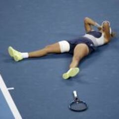 Garbiñe Muguruza brilla como un diamante en Pekín