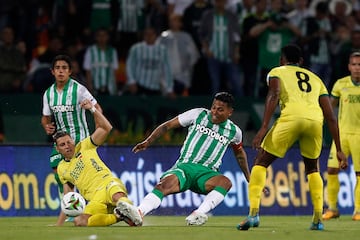 Atlético Nacional derrotó 4-1 a Bucaramanga en el Atanasio Girardot y llegó a cinco puntos en el grupo A. Jefferson Duque marcó doblete.