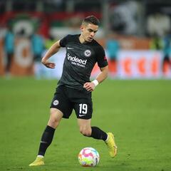 Borré, fuera de los planes del Eintracht Frankfurt