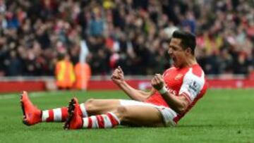 En Inglaterra esperan que Alexis Sánchez sea figura en el clásico de Arsenal ante Manchester United.