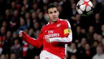 <b>EL LÍDER. </b>Cesc Fábregas es el puntal de un Arsenal muy ofensivo.