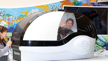 future human washing machine lavadora humana futuro japon science