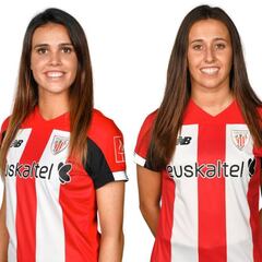 Leguina, Jone Ibáñez y Marta Perea, renovadas por el Athletic