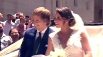 Boda de Rakitic con Raquel Mauri en la Catedral de Sevilla