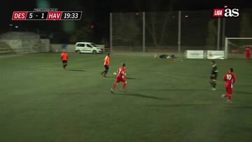 Cr車nica Los Despojos - Havas FC (11-1) | Liga AS (Grupo A)