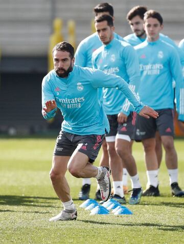 Carvajal regresa ante el Valencia, una vez recuperado de su lesión.