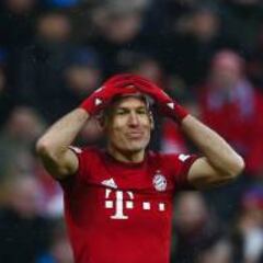 Robben no jugará la ida de Champions contra el Atleti