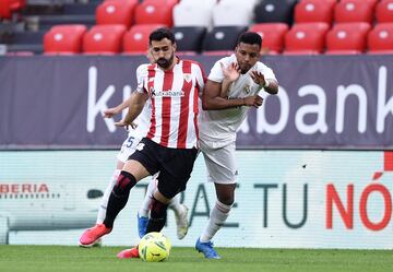 Mikel Balenziaga con Rodrygo.