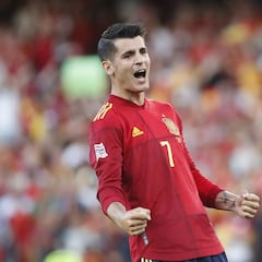 Morata: "Luis Enrique da la cara por mí"