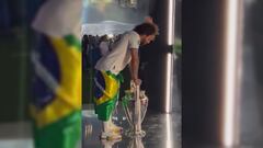 Esto de Marcelo va a emocionar: vean cómo estaba segundos antes de saltar al Bernabéu
