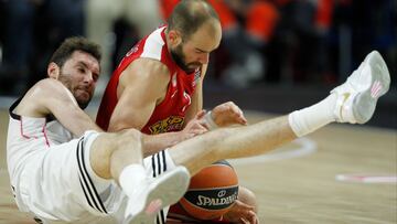 17/05/15 BALONCESTO FINAL FOUR MADRID 2015
PARTIDO FINAL
REAL MADRID  -  OLYMPIACOS
Rudy Fernandez y Vassals Spanoulis