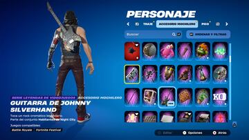 fortnite instrumentos musicales mochilas picos