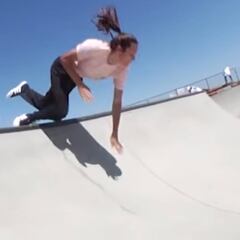 Nora Vasconcellos muestra la parte 'más cruda' de grabar un vídeo de skate