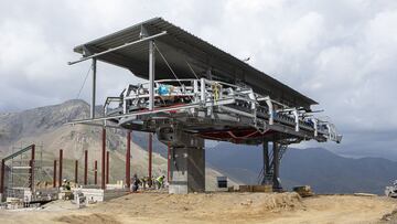 Se ha instalado un nuevo telesilla y abierto cuatro nuevas pistas.