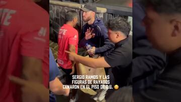¡Como estudiante de la UNAM! Sergio Ramos se tiró en C.U. para comer su lunch