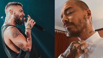 J Balvin y Maluma sorprendieron con sus vestidos &aacute;rabes 