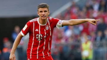 El Bayern pierde tres semanas a Müller por una lesión muscular