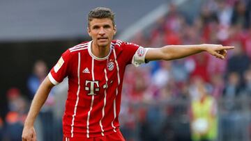 El Bayern pierde tres semanas a Müller por una lesión muscular