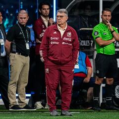 Gerardo Martino, happy with Mexico’s midfield