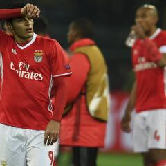 Raúl Jiménez borrado del Benfica en el 2017