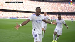 Alaba se estrena en el Madrid con un golazo en El Clásico frente al Barcelona