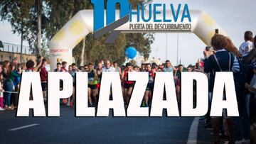 Salida de la prueba de 10k Huelva Puerta del Descubrimiento.