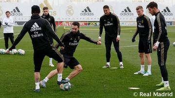Real Madrid: Zidane has 21 players available at training ahead of Clásico