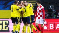 Suecia derrot&oacute; a Croacia en un partido en el que les bast&oacute; tener m&aacute;s punter&iacute;a que los croatas.