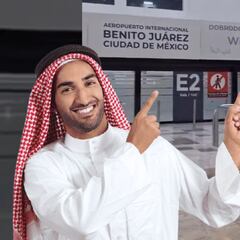 AICM comete increíble error al escribir “Bienvenido” en árabe