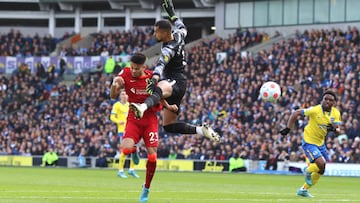 Brighton and Hove Albion 0-2 Liverpool: Resultado, resumen y goles