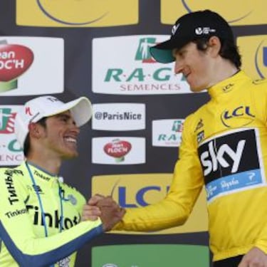 Un valiente Contador lo dio todo y se quedó a 4" de Thomas