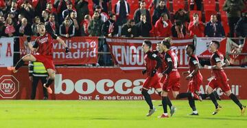 Gol del Mirandés al Sevilla en Copa del Rey