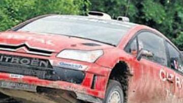 <b>ESPECTACULAR. </b>El salto del C4 del francés demostró al enviado especial de AS la categoría que atesora.