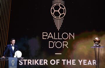 Goleador del a?o 2021. Robert Lewandowski, jugador del Bayern Munich.