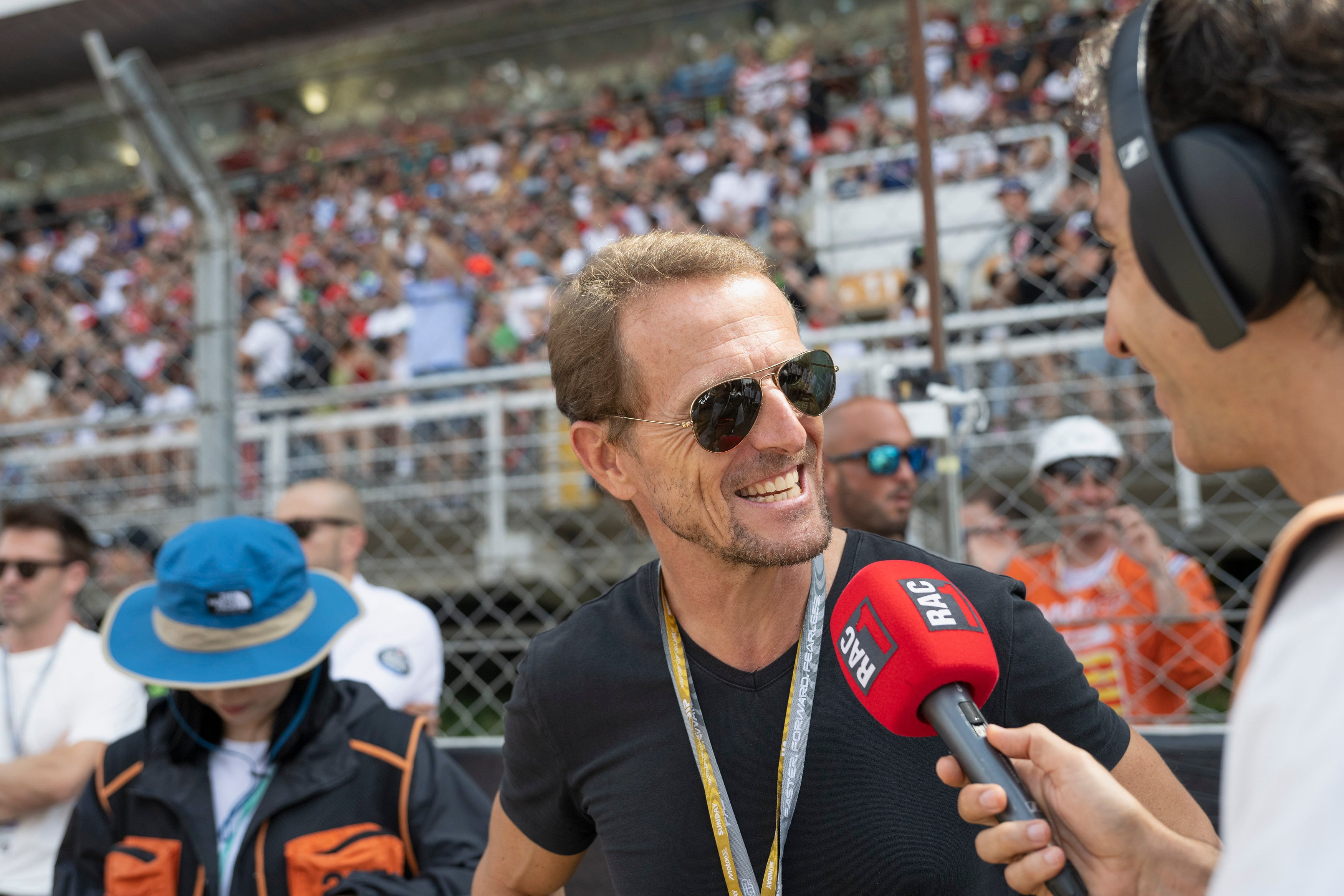 Sete Gibernau, en Montmeló.