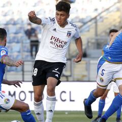 Estaba en la U y pidió una prueba en Colo Colo: el '9' que debutó y fue figura ante Audax Italiano