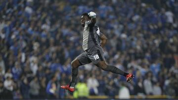 Miguel Solís, arquero de Santa Fe