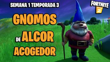 Desafío de Fortnite: dónde están los gnomos de Alcor Acogedor