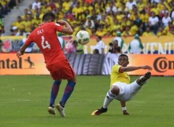 Colombia enfrentó al dos veces campeón de América en Barranquilla.