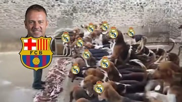 Robo, atraco... Los memes m¨¢s divertidos del Cl¨¢sico